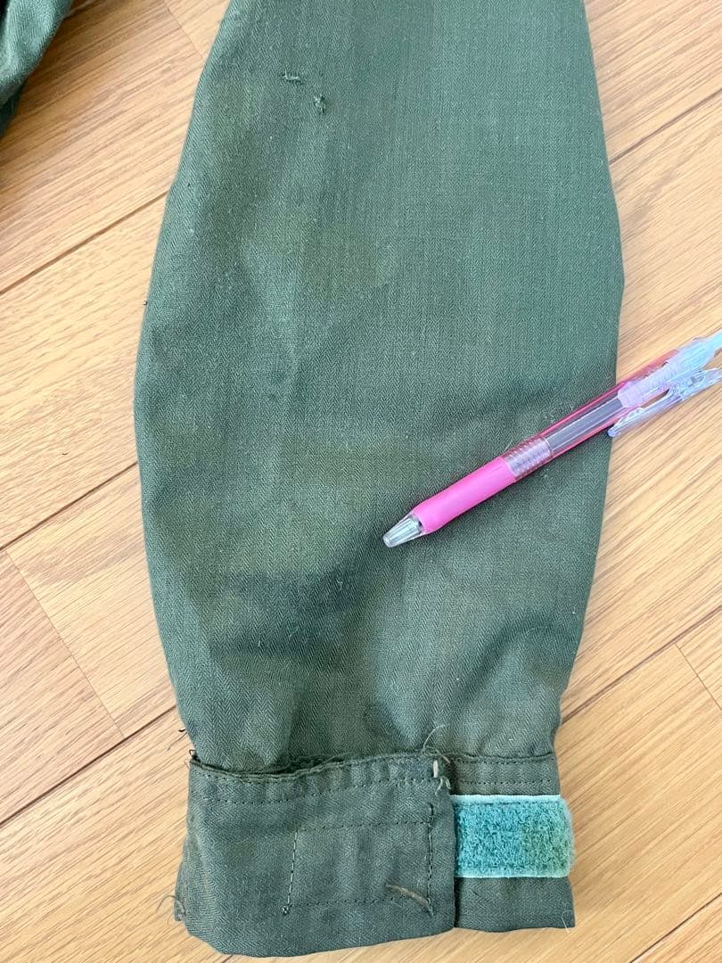 ◎1970 U.S.NAVY フライングカバーオール ヘリンボーンツイル 36R