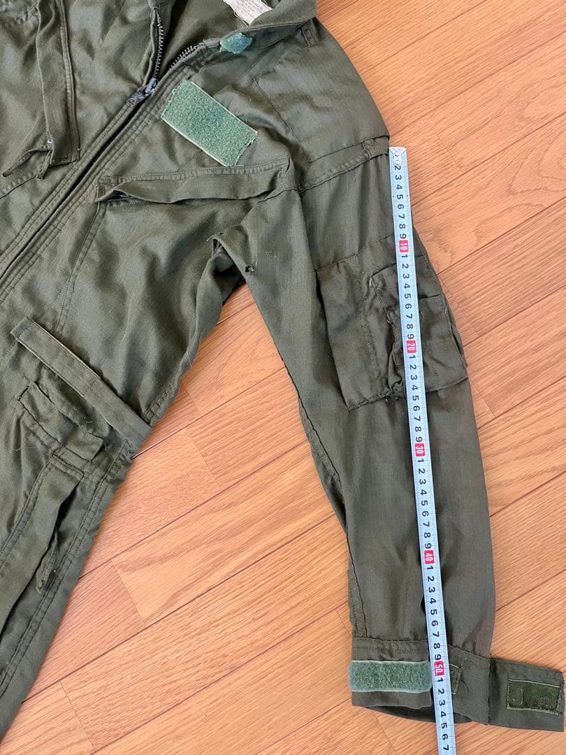 ◎1970 U.S.NAVY フライングカバーオール ヘリンボーンツイル 36R