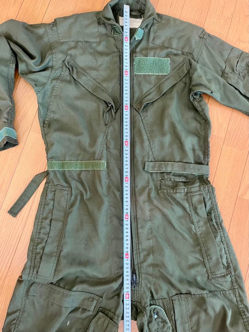 ◎1970 U.S.NAVY フライングカバーオール ヘリンボーンツイル 36R