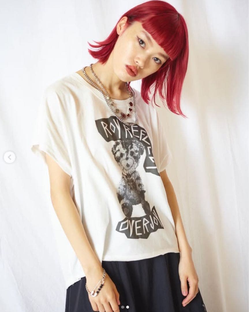 LiSA プリントTシャツ ROY reflect overjoy