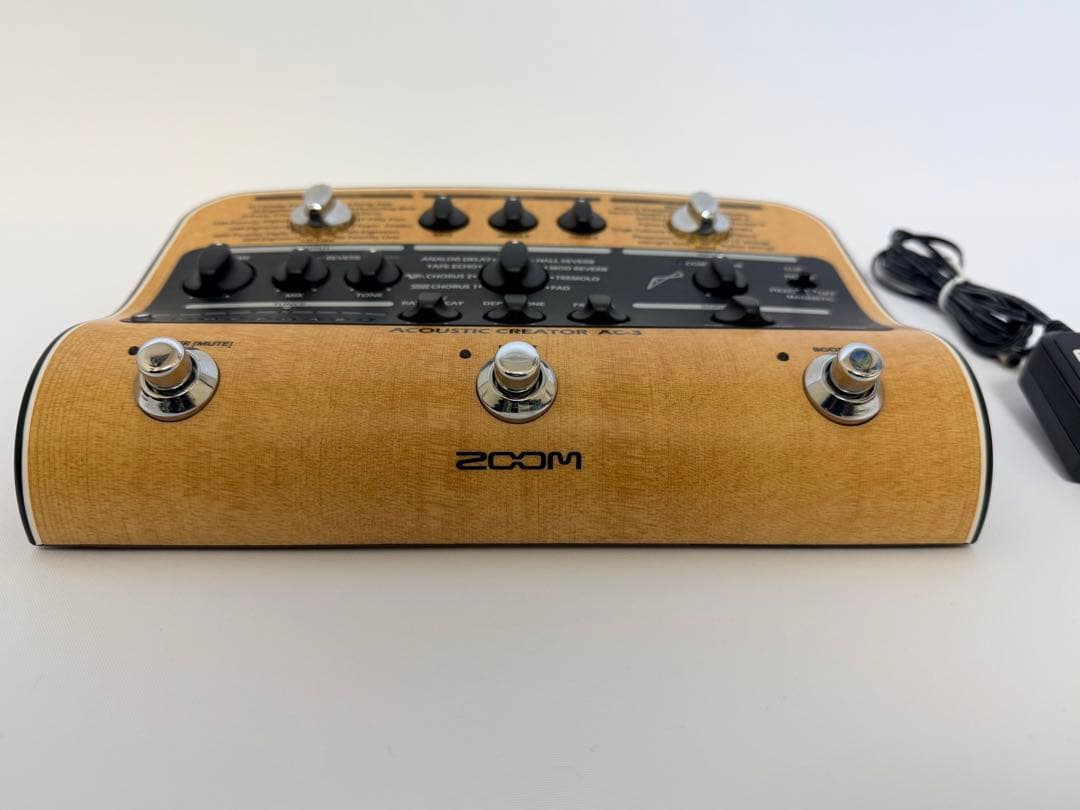 ZOOM AC-3 プリアンプAcoustic Creator 美品