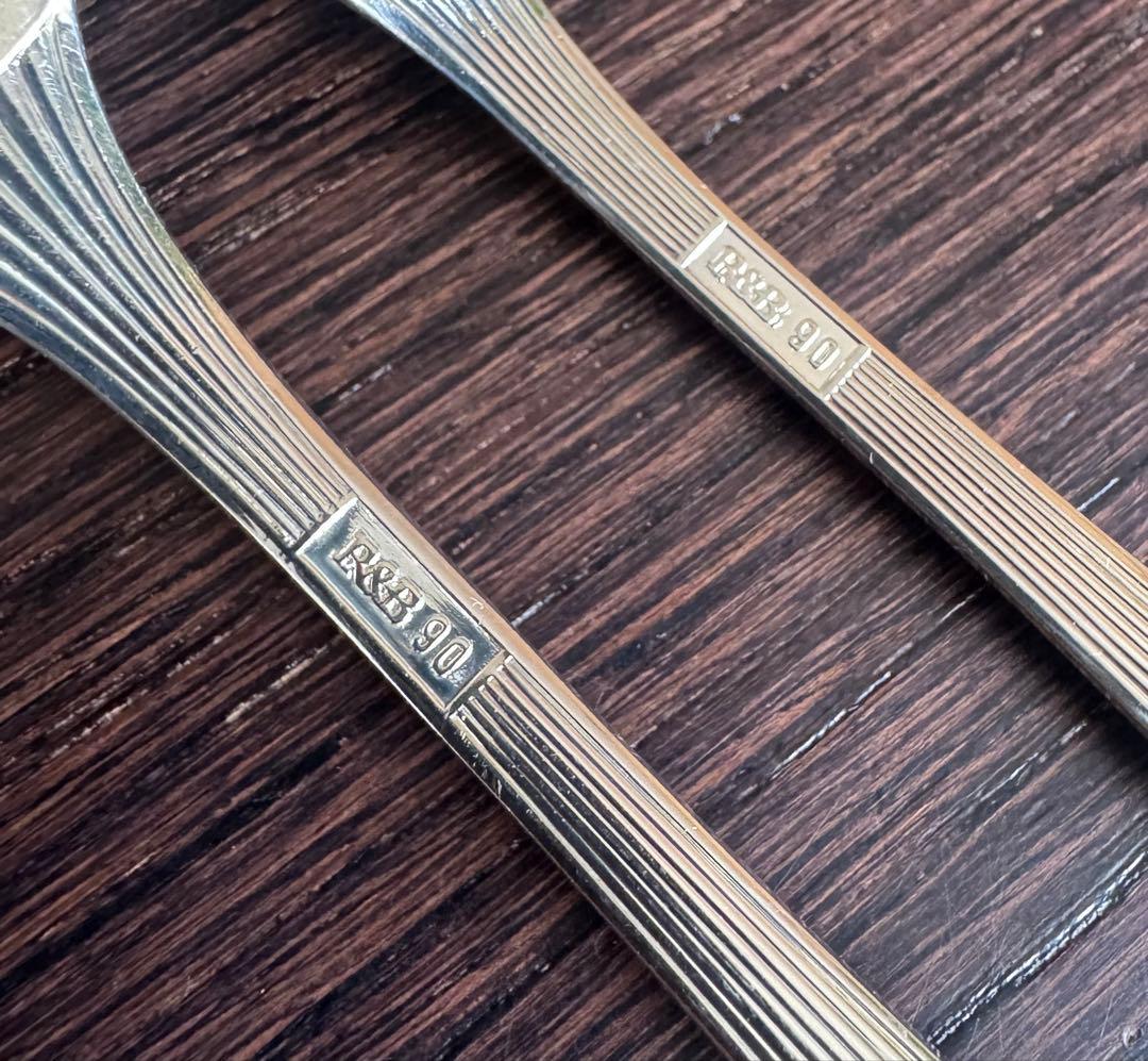 ROBBE&BERKING ロベ＆バーキング シルバーコーティング 2本セット