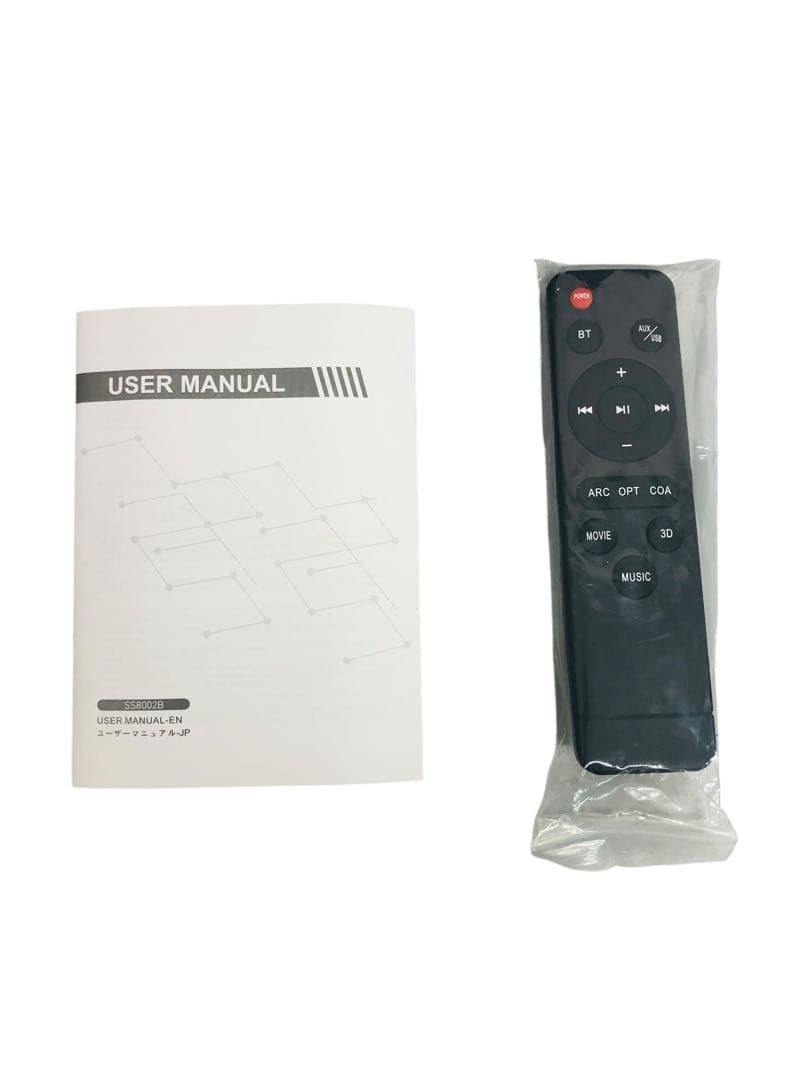 【開封済・未使用】DESOBRY サウンドバー テレビ用 スピーカー 80㎝