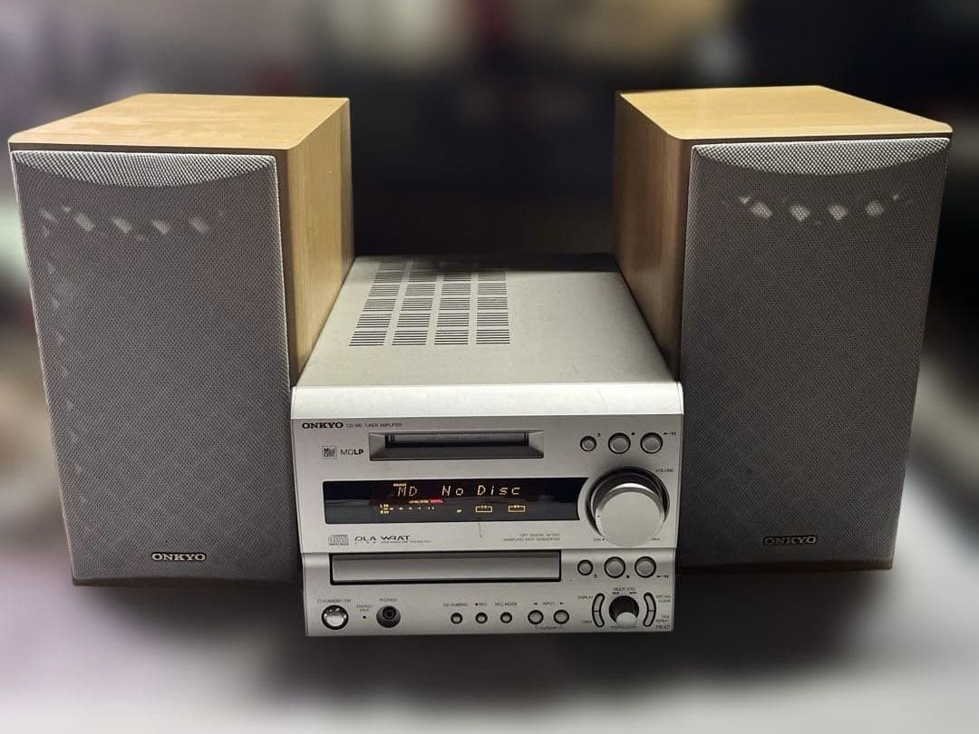 ONKYO オンキヨー　MD/CD チューナーアンプ　コンポ　FR-X7