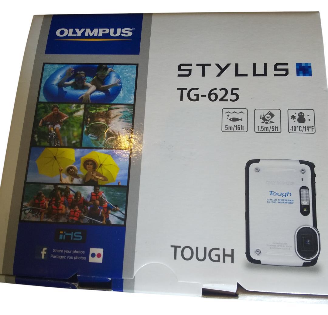 ほぼ新品 OLYMPUS STYLUS TG-625 防水 耐衝撃 動作確認済み
