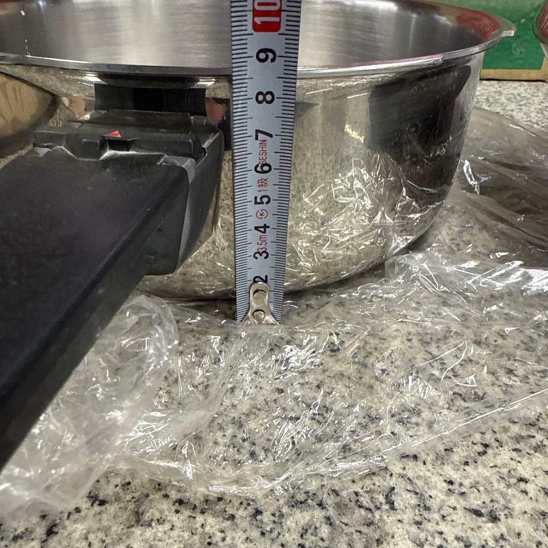 アサヒ金属製作所 圧力鍋 ステンレス製 活力なべ 3.0ℓ 小物 格安