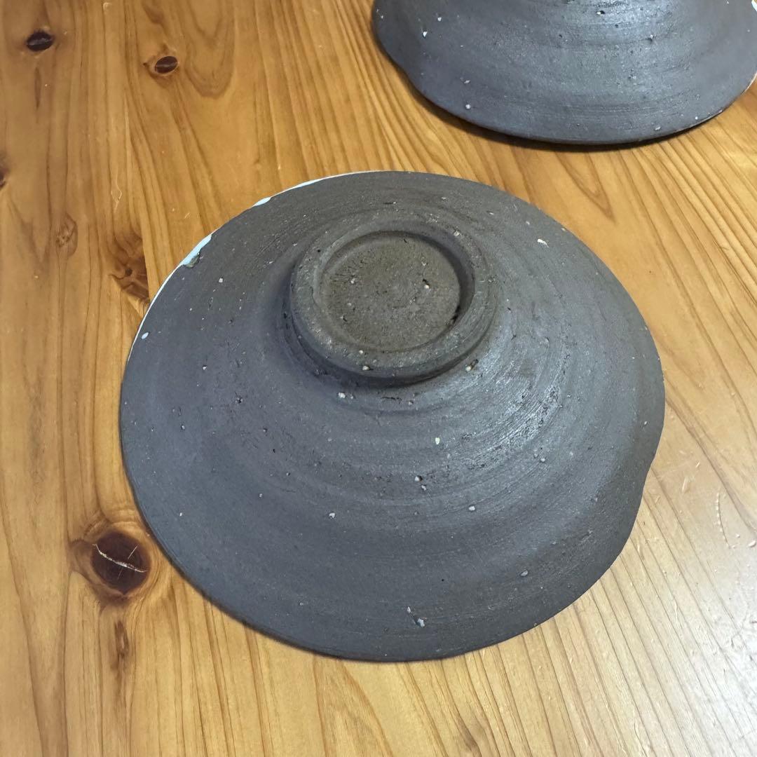 (月末割)とみなが陶房 炭化とろりのボウル 18cm 5個セット