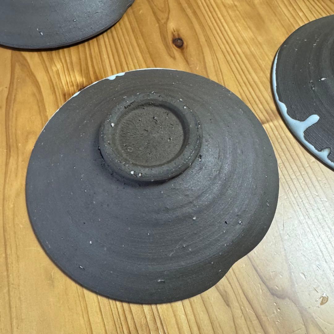 (月末割)とみなが陶房 炭化とろりのボウル 18cm 5個セット