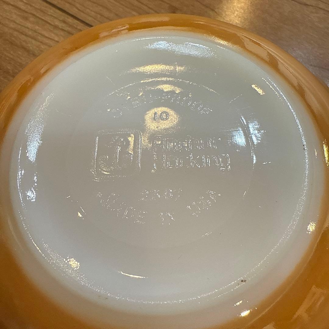 ファイヤーキング FIRE KING ピーチラスター シェル 深皿 6皿セット