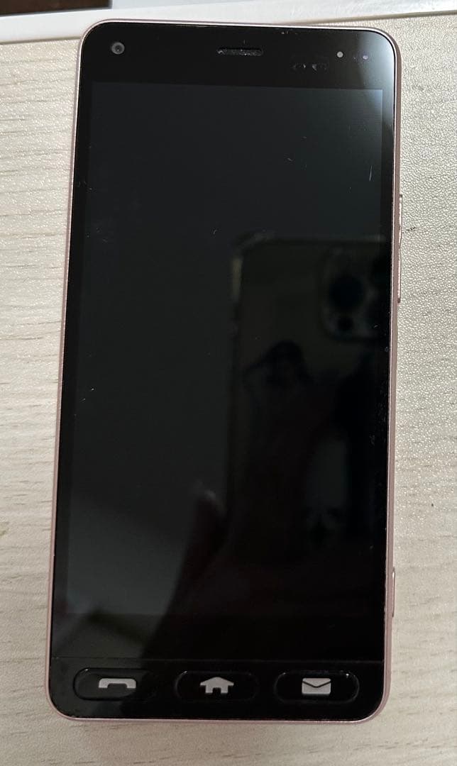 ローズゴールド スマートフォン 本体