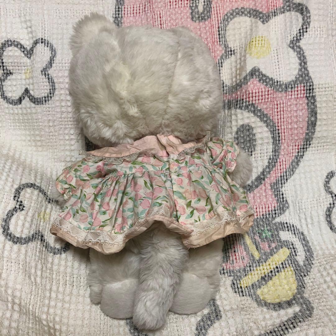 当時の物　昭和レトロ　ヴィンテージ 吉徳　クリーミー　ぬいぐるみ　中古品　①