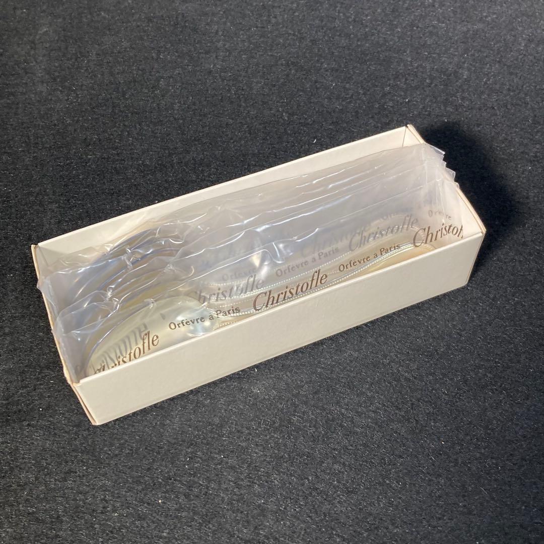新品　未使用品　未開封　クリストフル パール スプーン6本セット