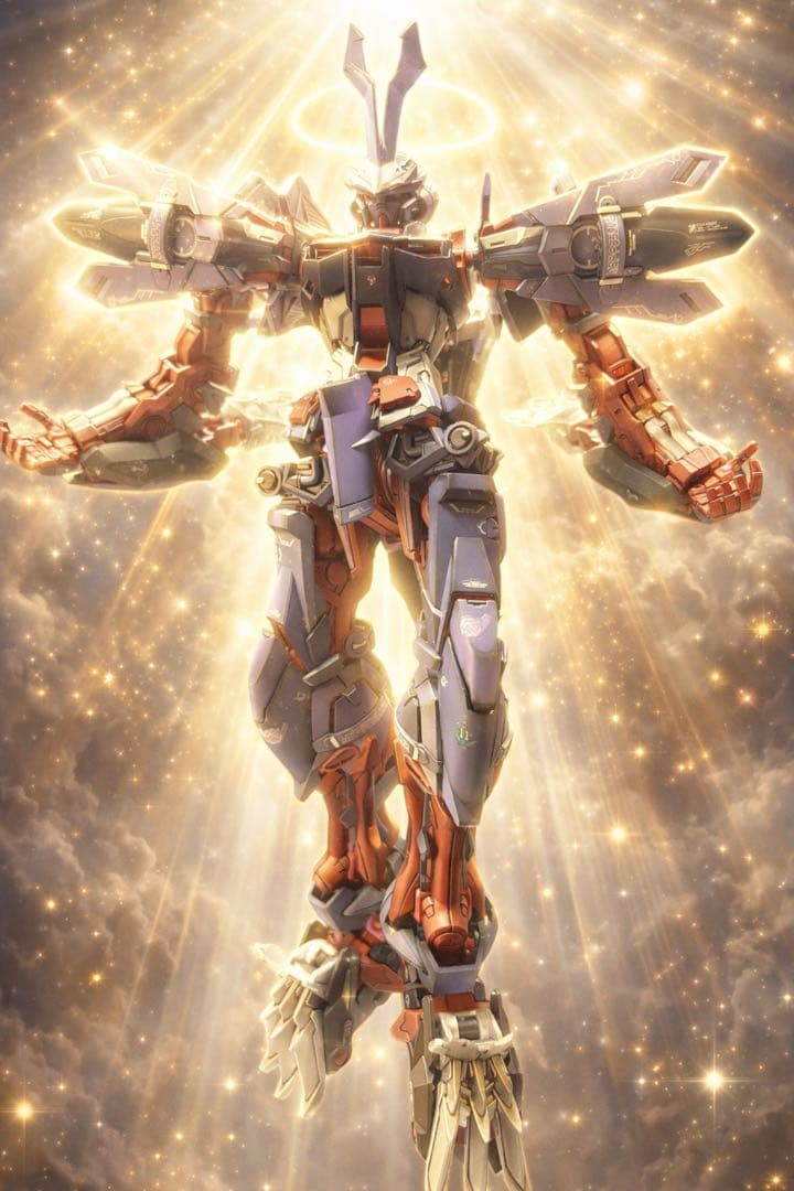 MG1/100ガンダムアストレイミラージュフレーム セカンドイシュー全塗装完成品