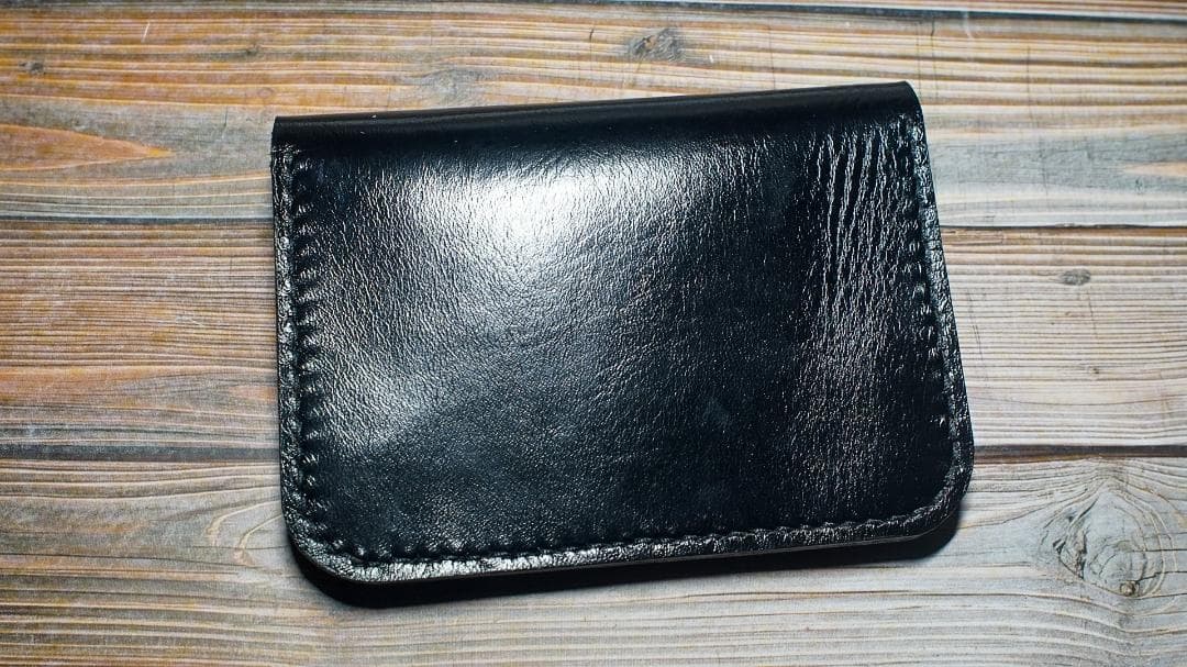 ショートトラッカーウォレット 二層 馬革 茶芯 真鍮　トラッカーウォレット