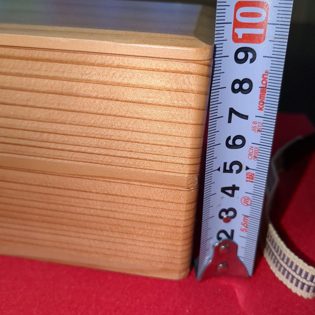 増田桐箱　杉　弁当箱　2段　未使用　おまけ付き