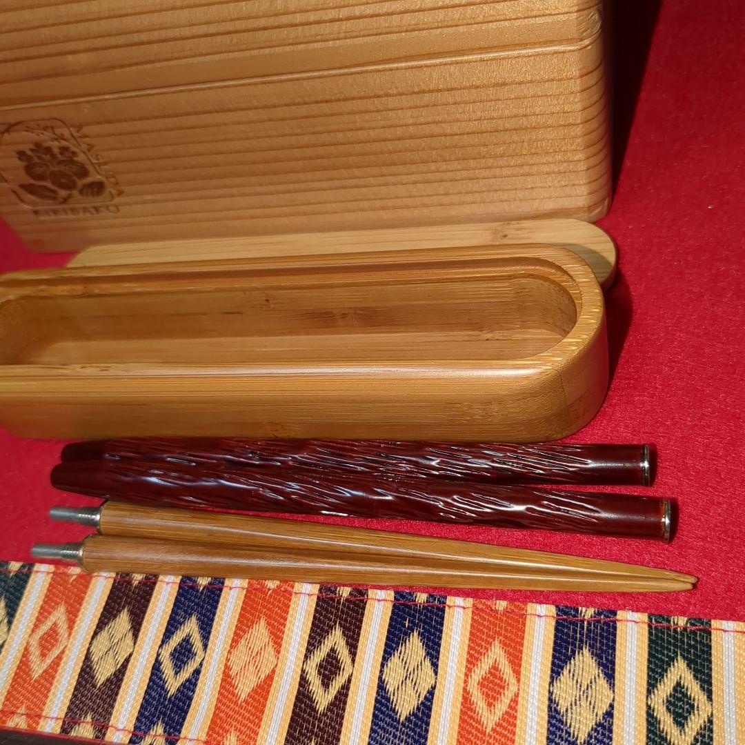 増田桐箱　杉　弁当箱　2段　未使用　おまけ付き