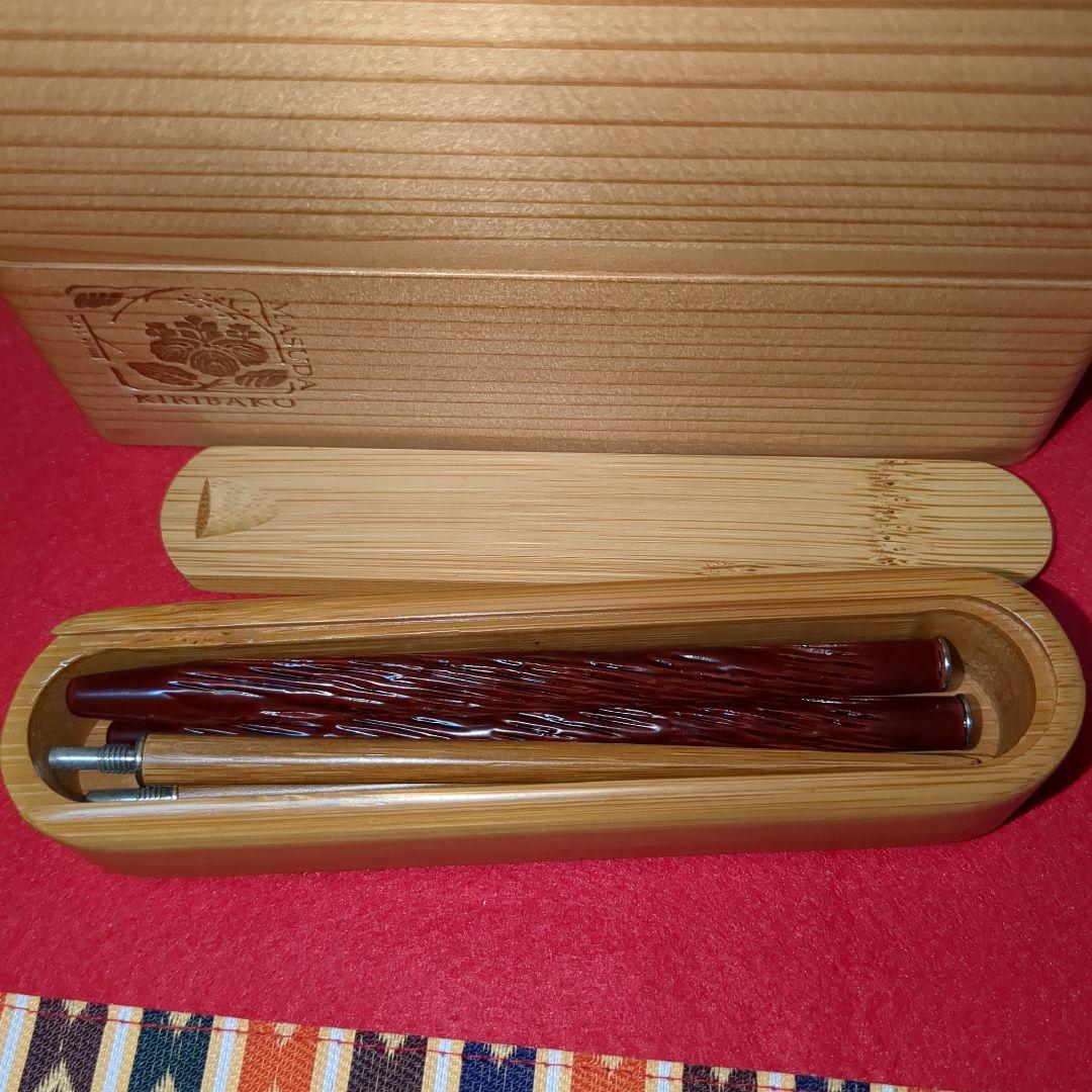 増田桐箱　杉　弁当箱　2段　未使用　おまけ付き