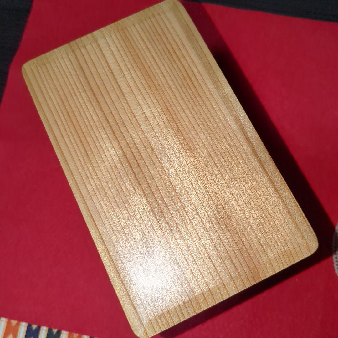 増田桐箱　杉　弁当箱　2段　未使用　おまけ付き