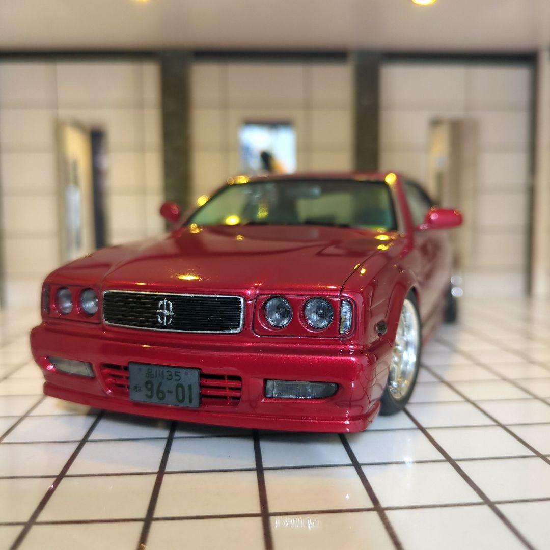 1/24 2~3台展示可能 ショーケース LED照明 透明アクリル板付き！