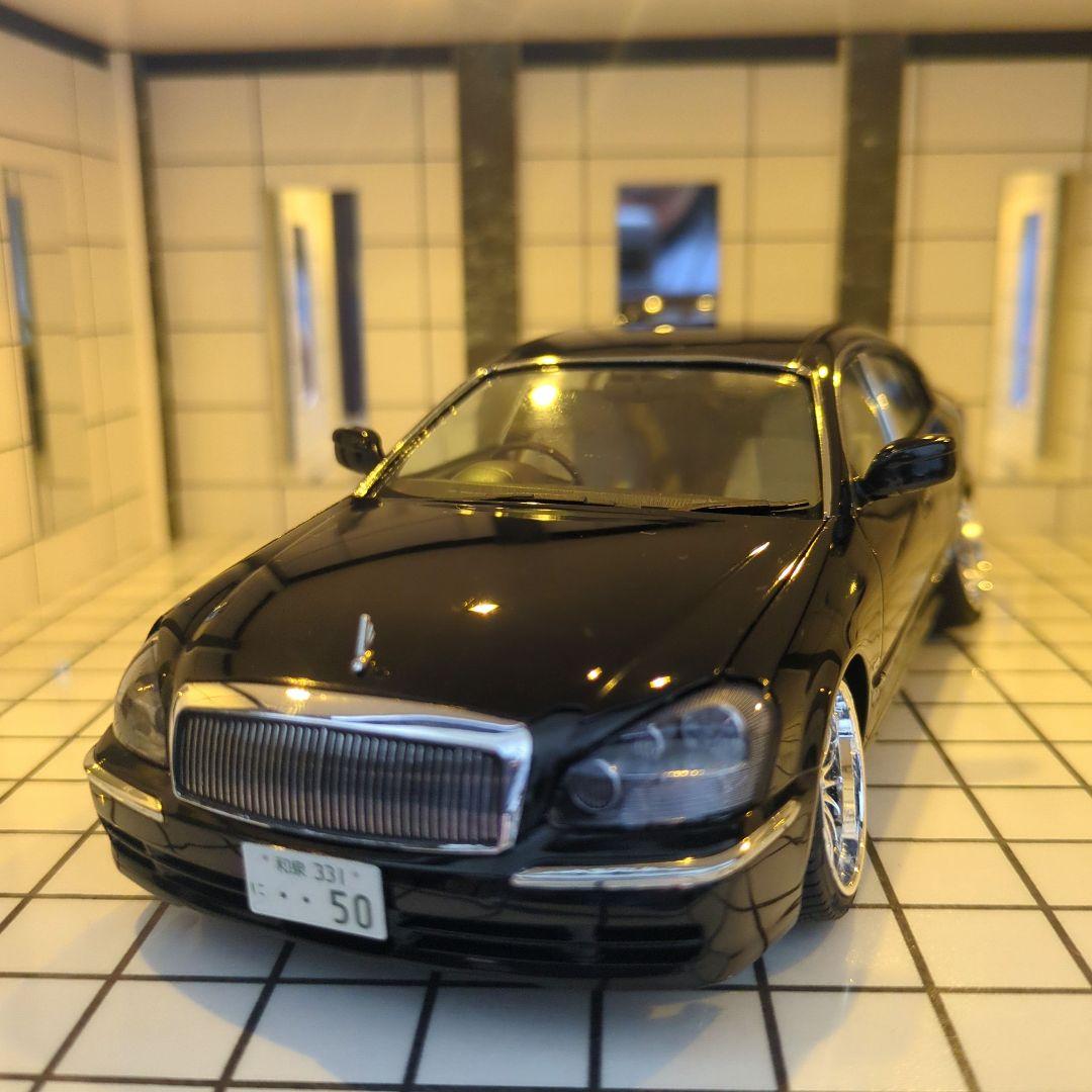 1/24 2~3台展示可能 ショーケース LED照明 透明アクリル板付き！