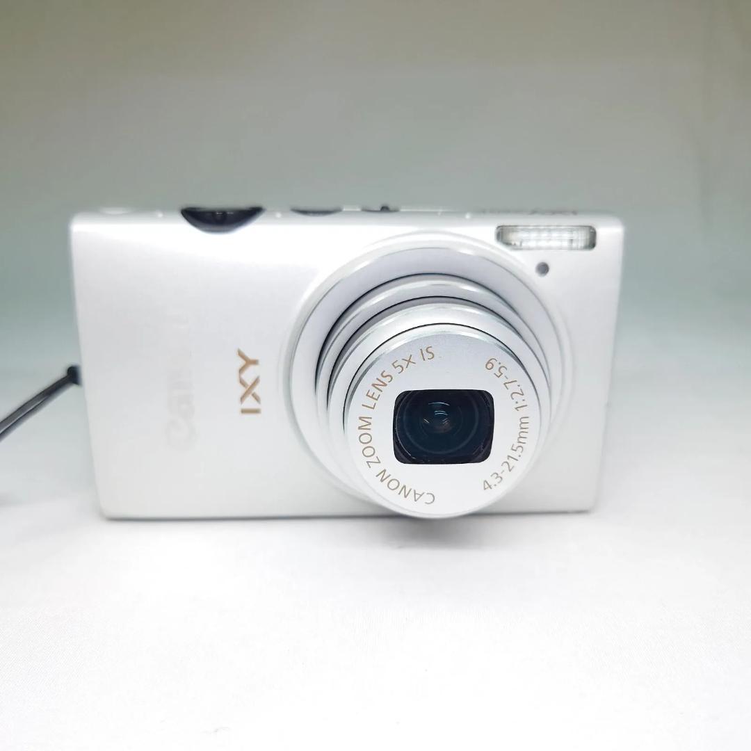 Canon IXY 220F シルバー 動作確認済 コンデジ シンプルデザイン