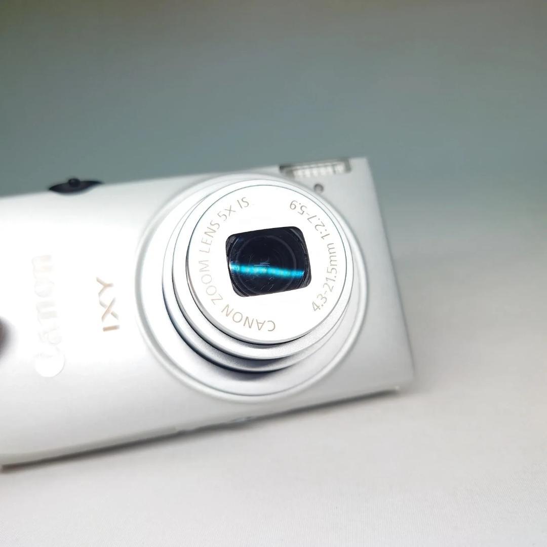 Canon IXY 220F シルバー 動作確認済 コンデジ シンプルデザイン