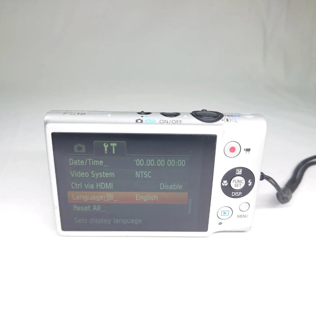 Canon IXY 220F シルバー 動作確認済 コンデジ シンプルデザイン