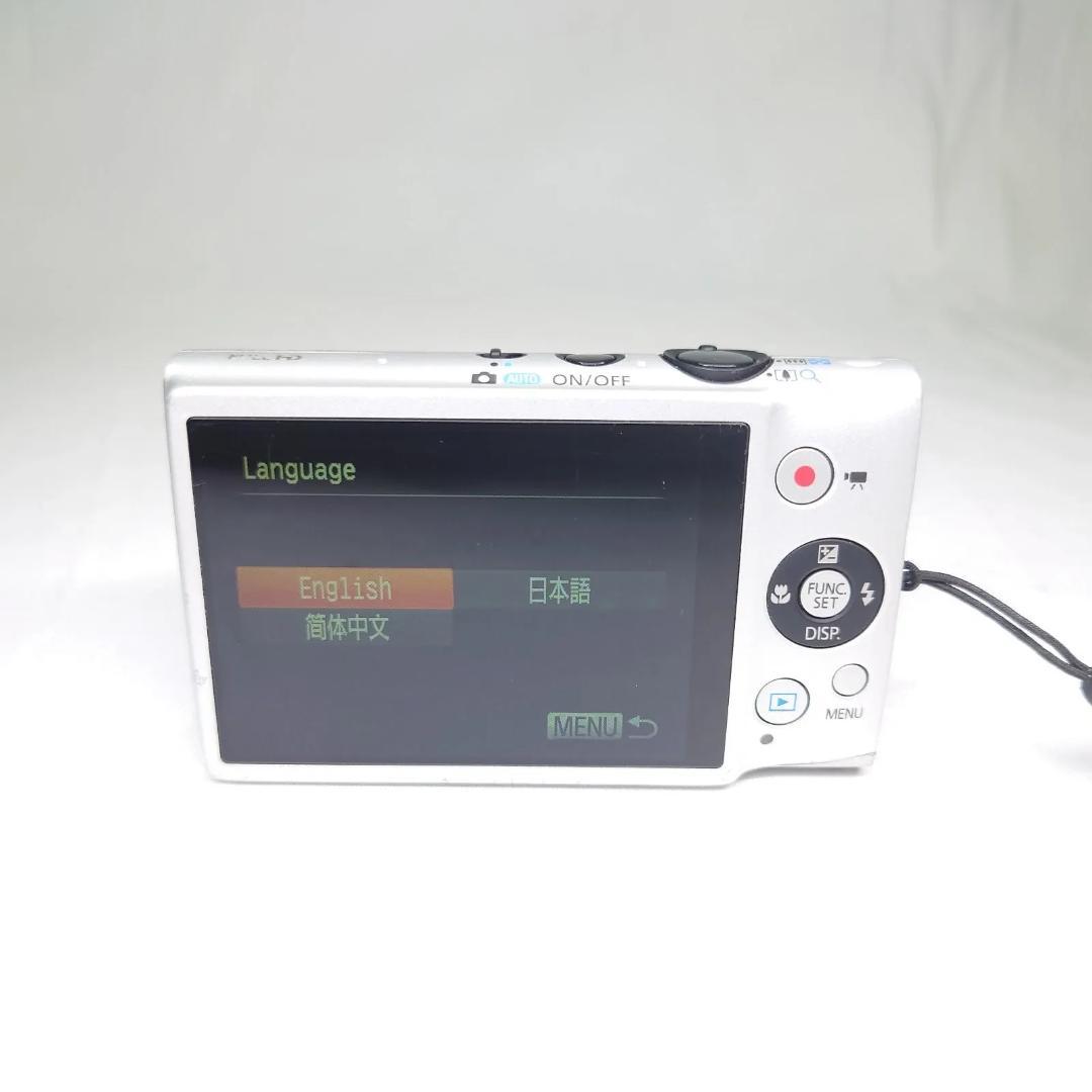 Canon IXY 220F シルバー 動作確認済 コンデジ シンプルデザイン