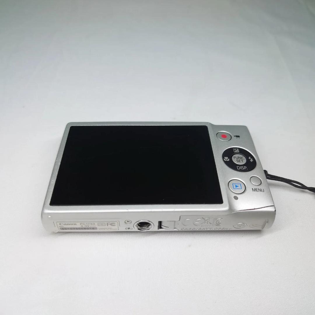 Canon IXY 220F シルバー 動作確認済 コンデジ シンプルデザイン