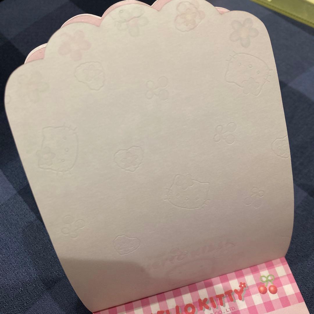 レトロ《1999年ハローキティ 透かし メモ帳》Hello Kitty☆便箋