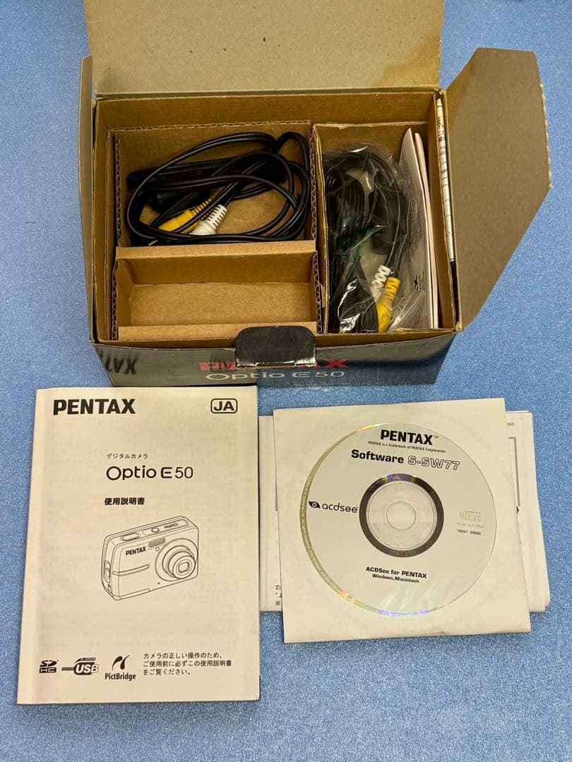 PENTAX Optio E50 デジタルカメラ　新品同様