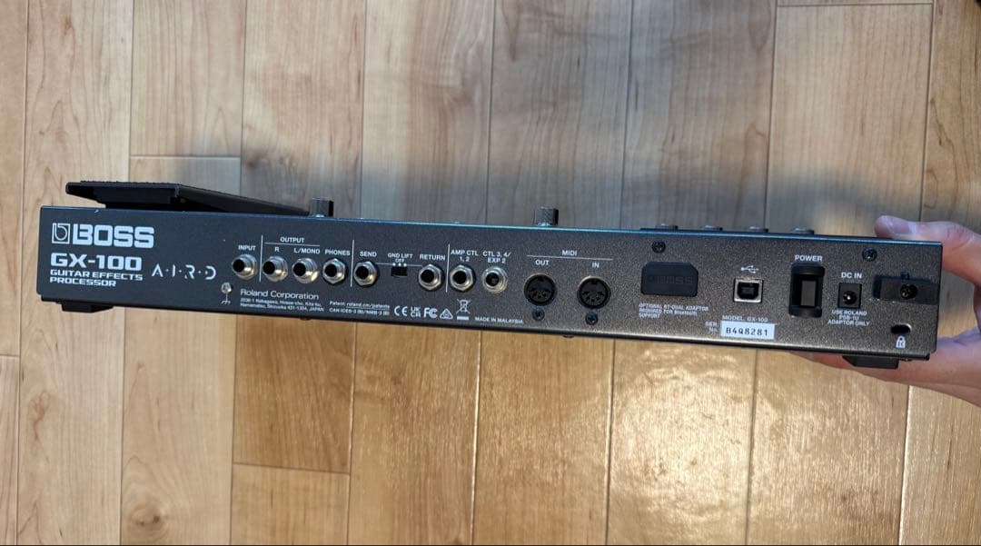 【付属品完備】BOSS GX-100 アンプシミュレーター マルチエフ