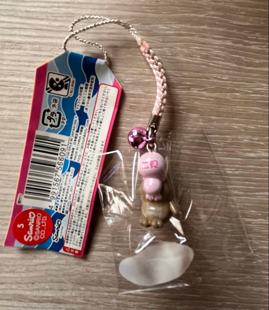 激レア◎三重限定◎二見シーパラダイスあっかんべーアザラシキティ◎根付けストラップ