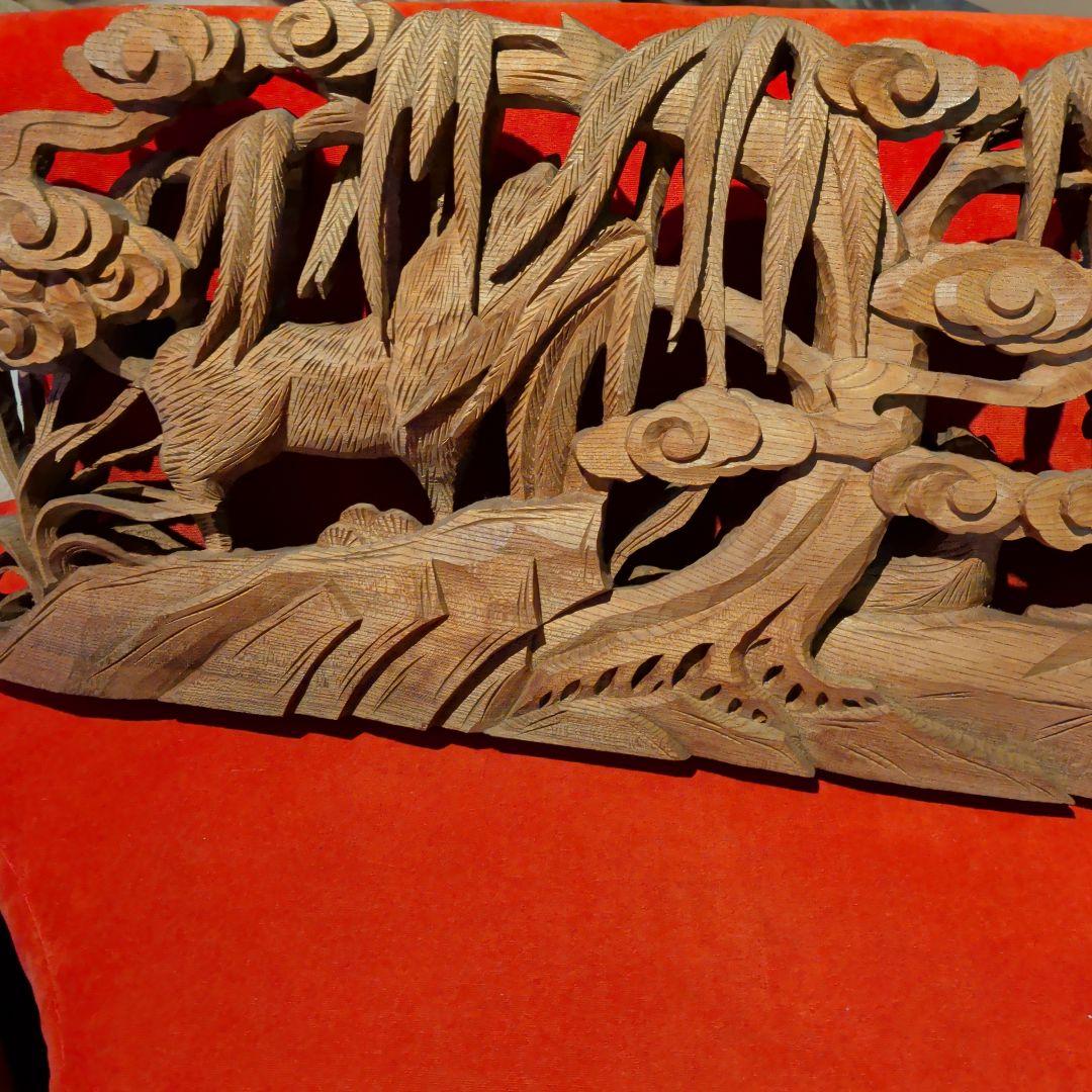 彫刻　木彫　欄間　だんじり　山車　神社仏閣　犬　動物　和柄