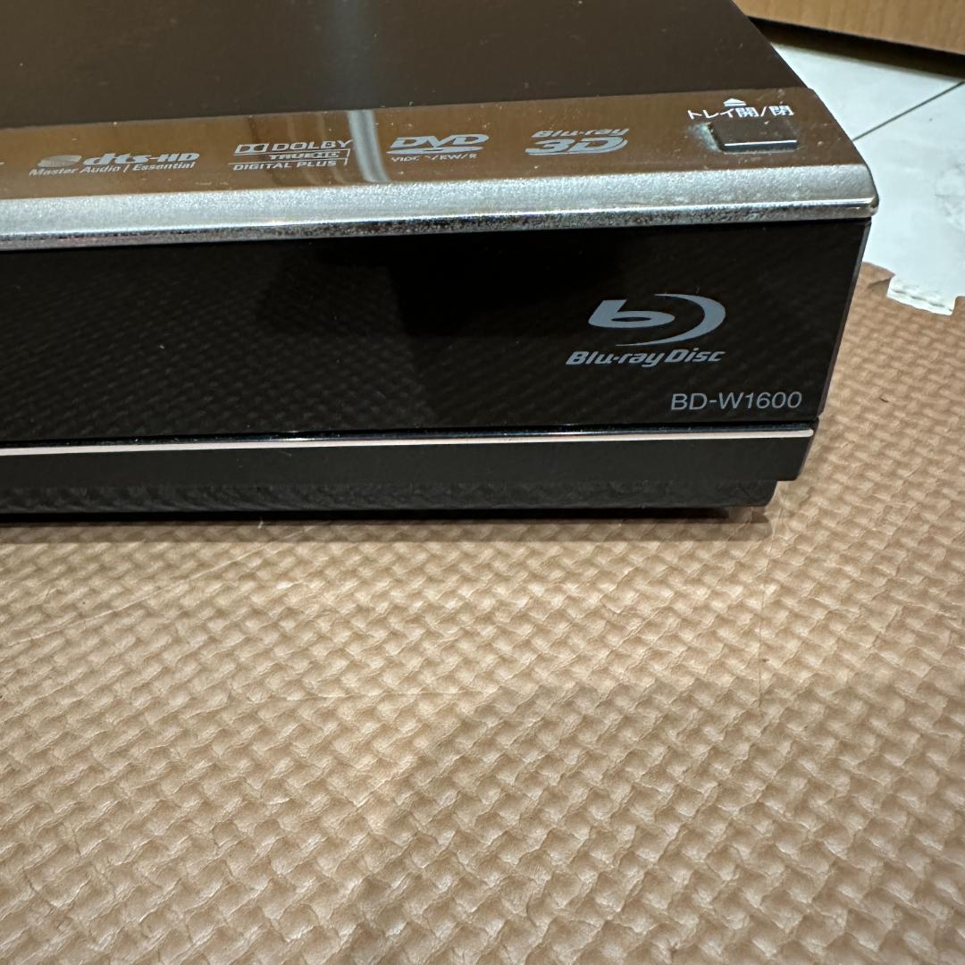概ね美品 SHARP BD-W1600 ブルーレイレコーダー TB フルセット