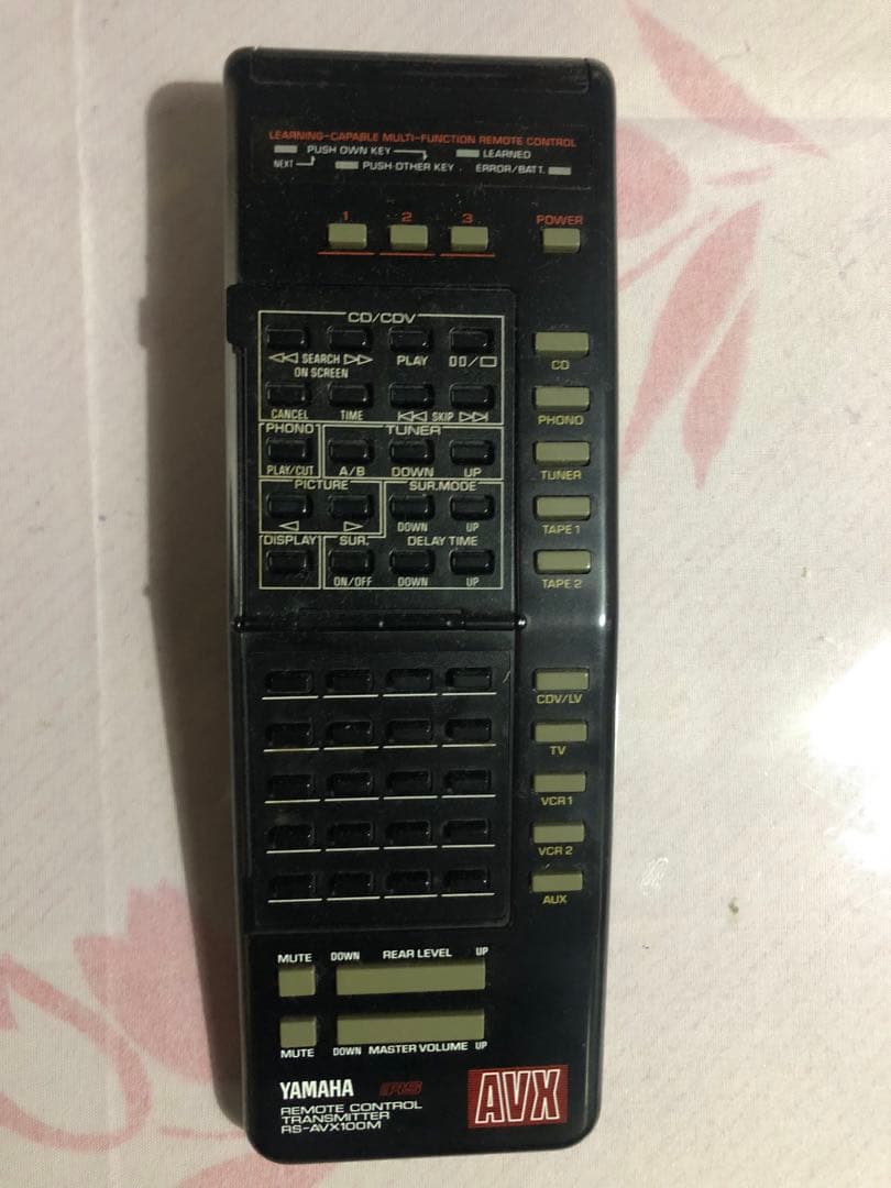ヤマハ　AVX-100 リモコン付き　いい音出ます