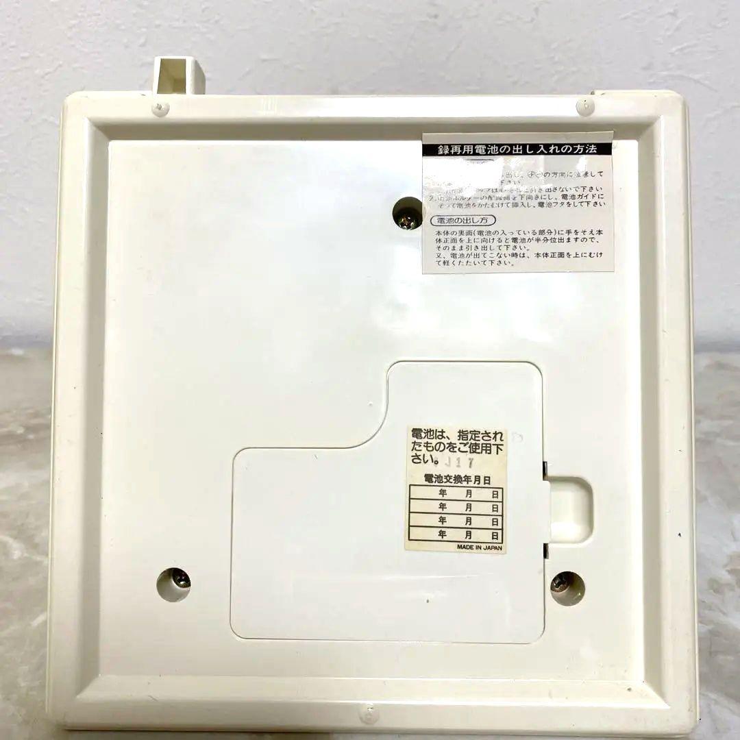 未使用 昭和レトロ ツインバード 時計付おしゃべりピラミッド 希少