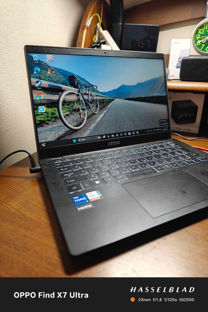 【美品】MSI Modern 14 C12MO i7 16/500ssd本体のみ