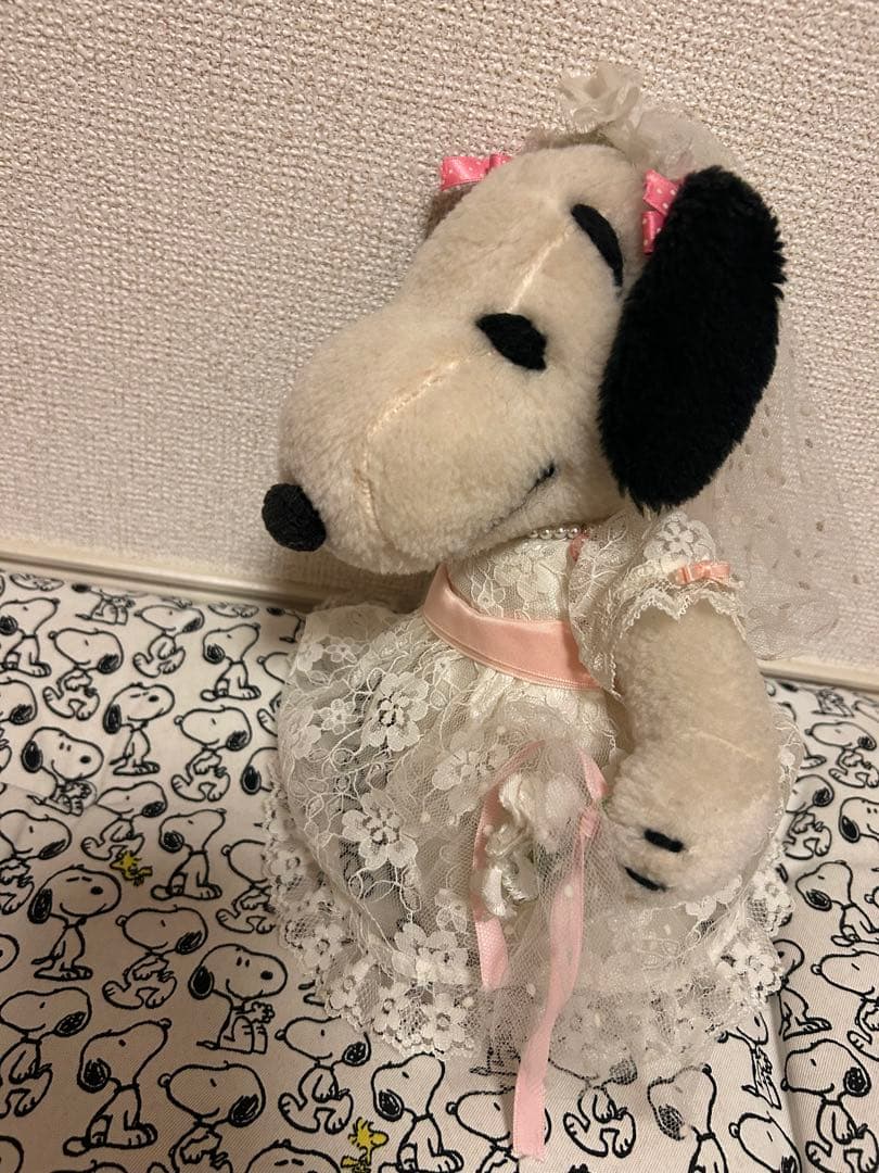 ビンテージ　スヌーピーぬいぐるみ