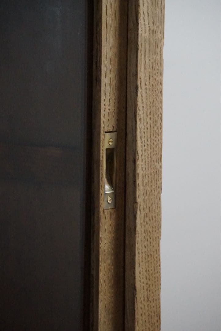 アンティーク　ガラス戸棚　ショーケース　店舗什器　コレクションケース　飾り棚