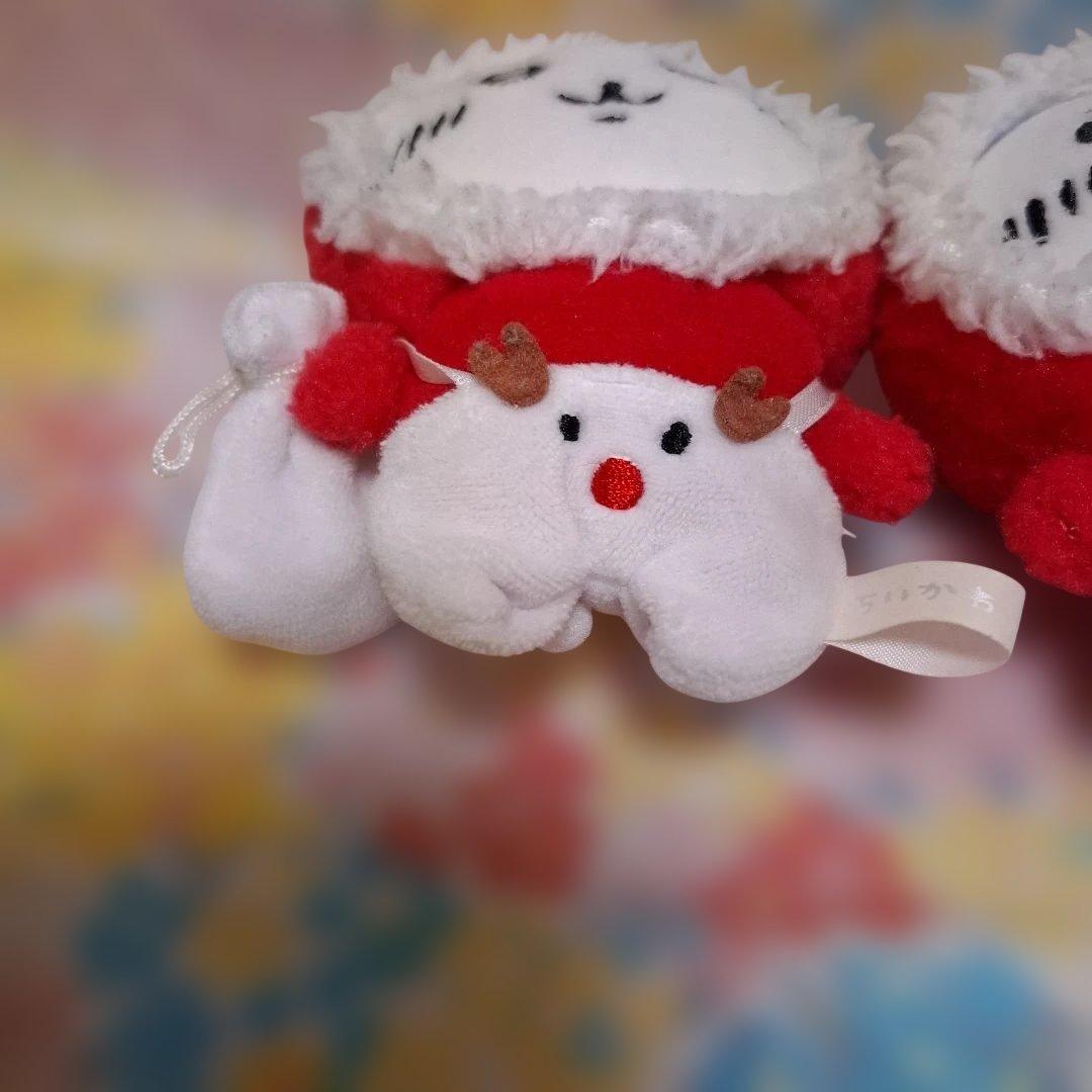 ちいかわ　ハチワレ　クリスマスだよ　ぷちマスコット