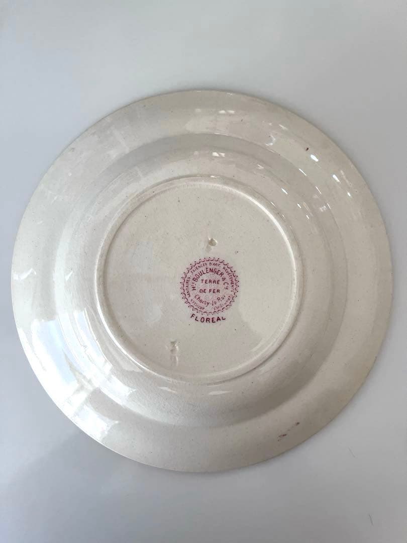 フランス　アンティーク　ショワジールロワ　プレート　皿