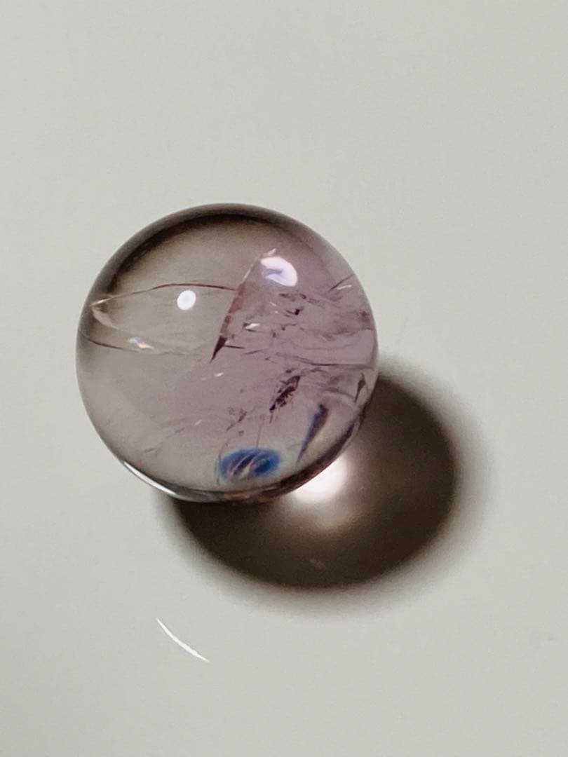 Cラベンダー ライトカラー アメジスト 紫水晶 アメシスト スフィア 丸玉 幸運