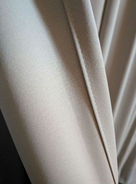 フェデポリマーブル カーテンセット 防炎 ベージュ レース ドレープ 4枚セット