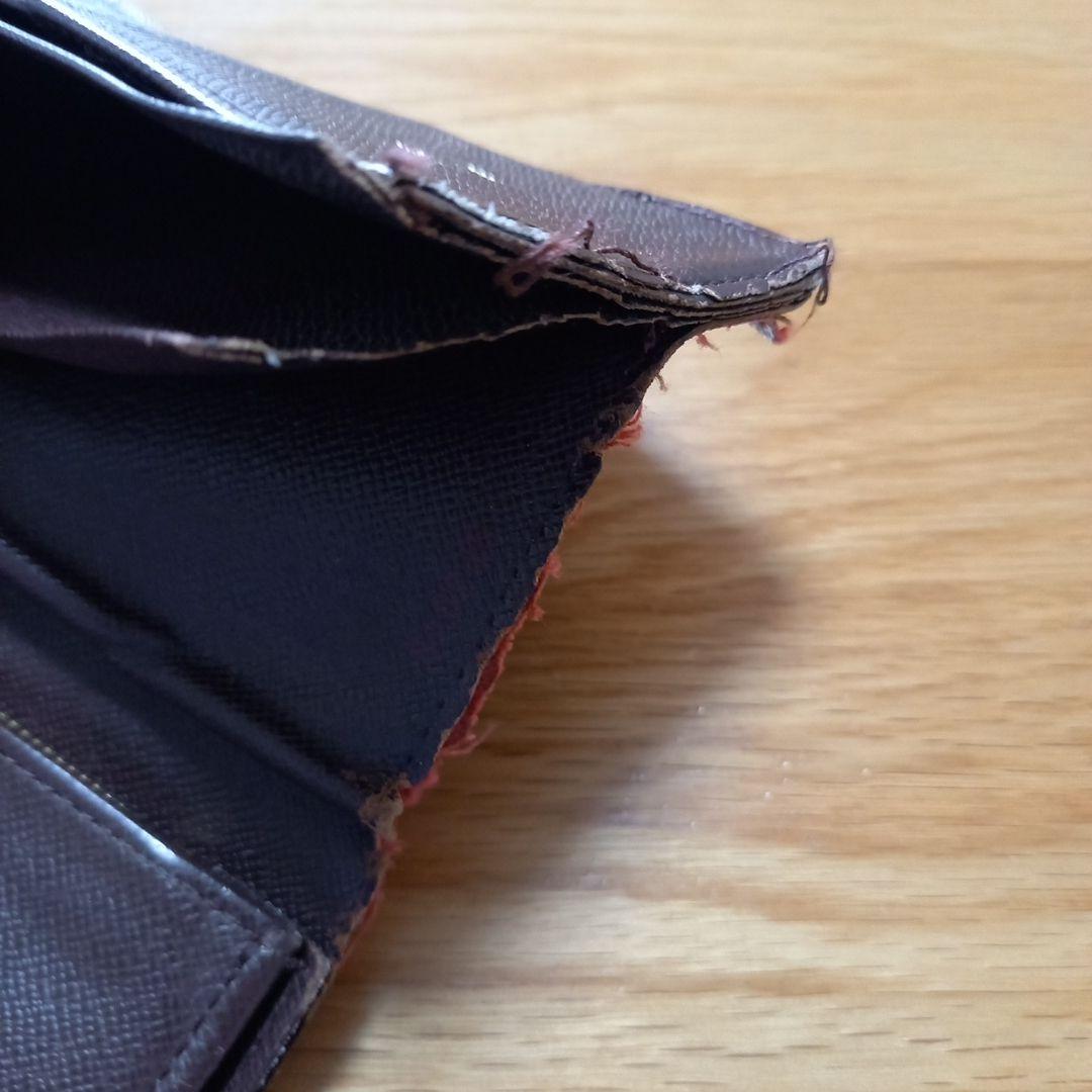 ルイヴィトン、本物、財布、ヴィンテージ風。