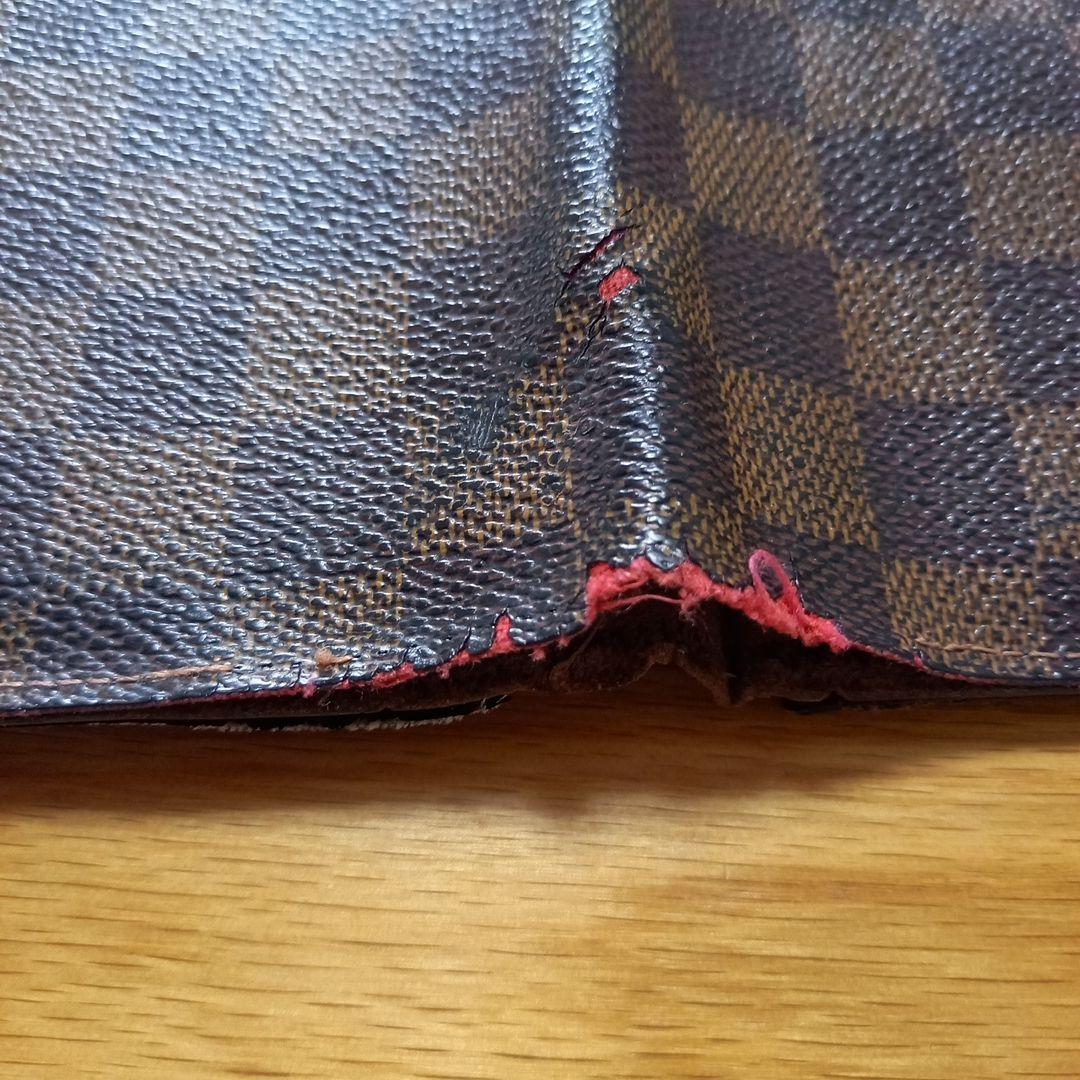 ルイヴィトン、本物、財布、ヴィンテージ風。