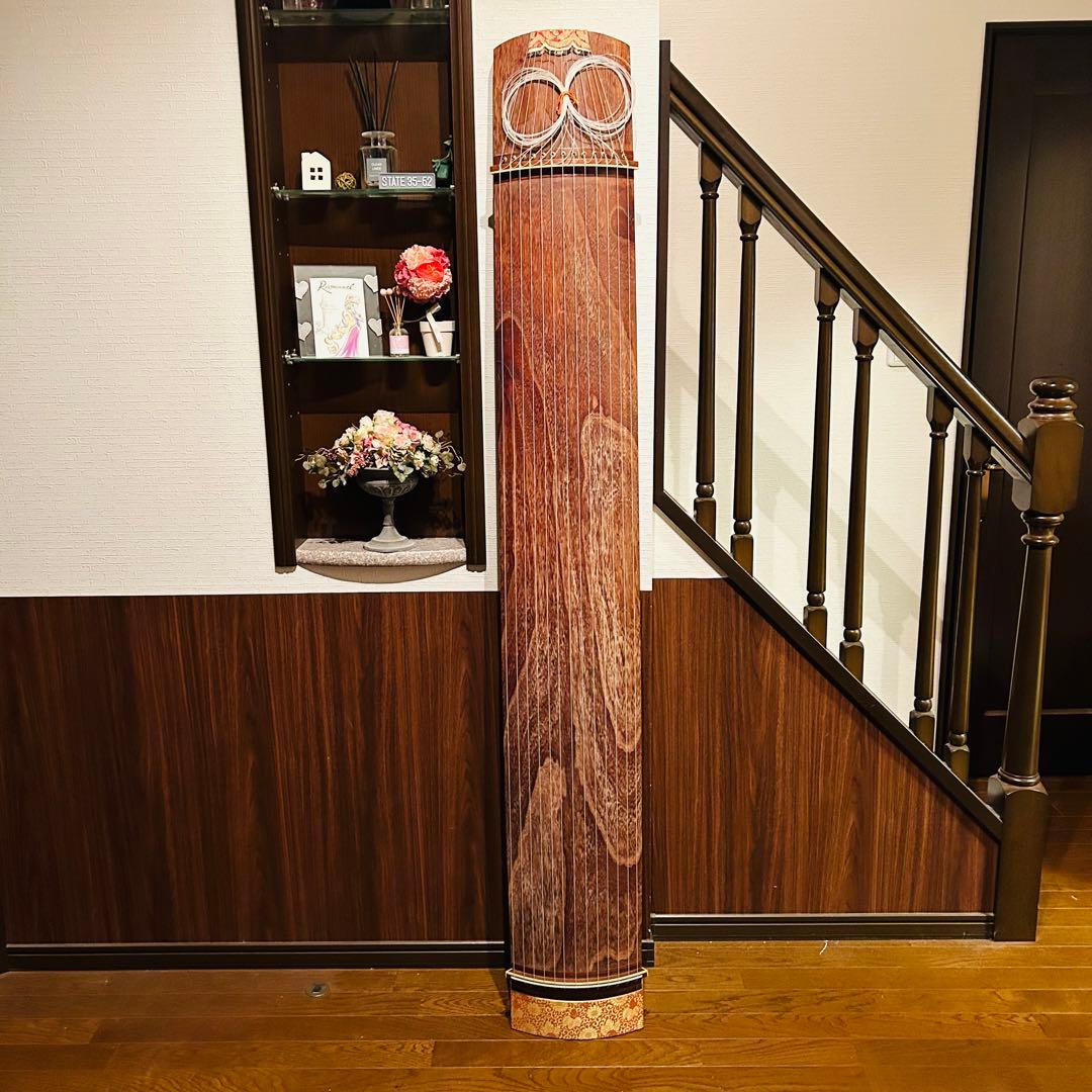 【良品】琴　和楽器　弦楽器 13弦 和琴 ②