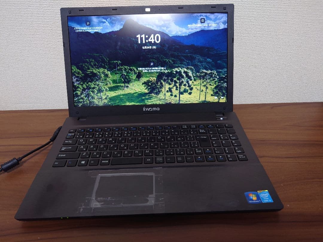RAM16GB iiyama ノートPC本体 Windows 11