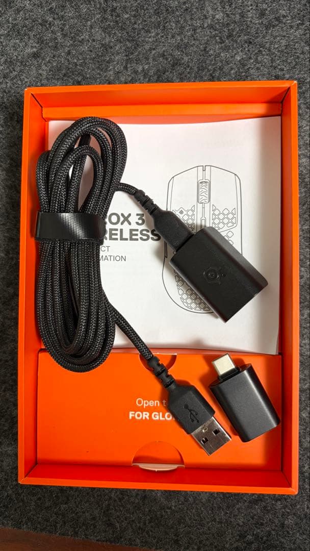 ロ*ン様 SteelSeries Aerox 3 Wireless ゲーミングマ