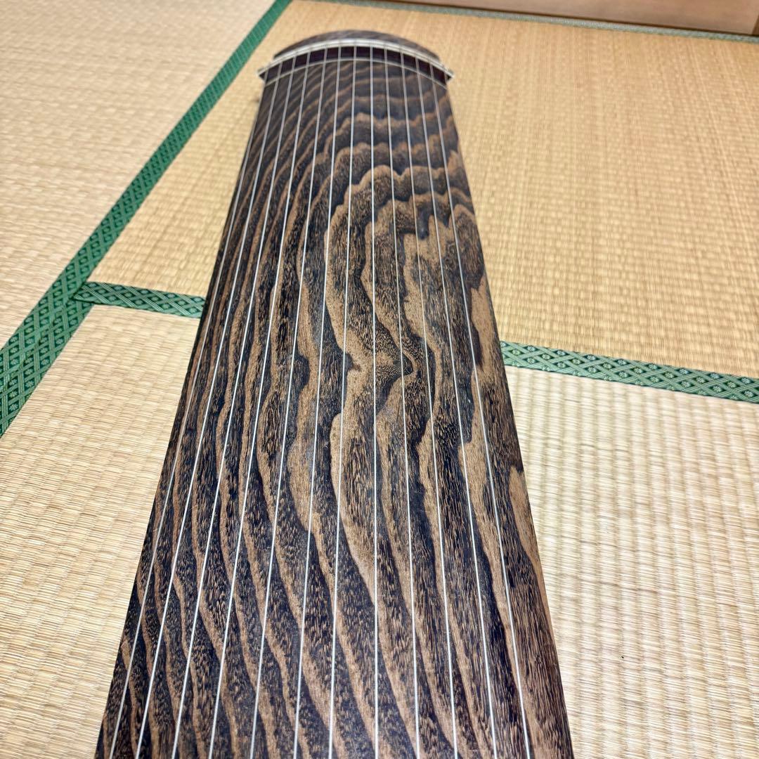琴 13弦 在銘 クルムラ楽器 和琴 直接引取 全長188cm 練習用